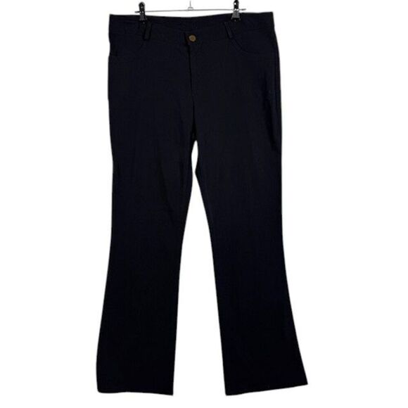 Harlow Bootcut Flare Black stretch Pants Trousers Dress Pants Size 10 - Picture 1 of 10